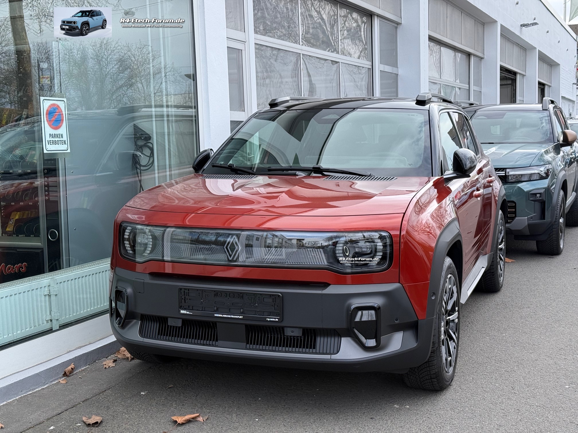 Renault R4 e tech Terracotta Braun